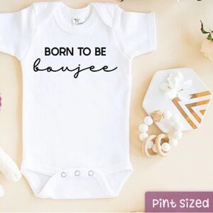 Boujee Baby Outfit 3-6mo